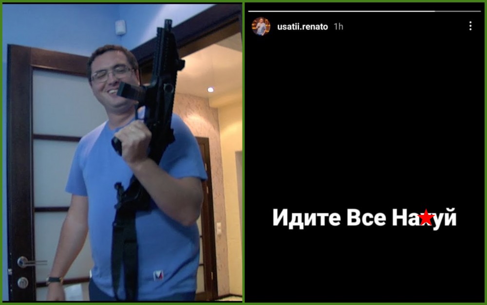 FOTO // Renato Usatîi a rămas fără contul de Instagram. Mesajele necenzurate postate
